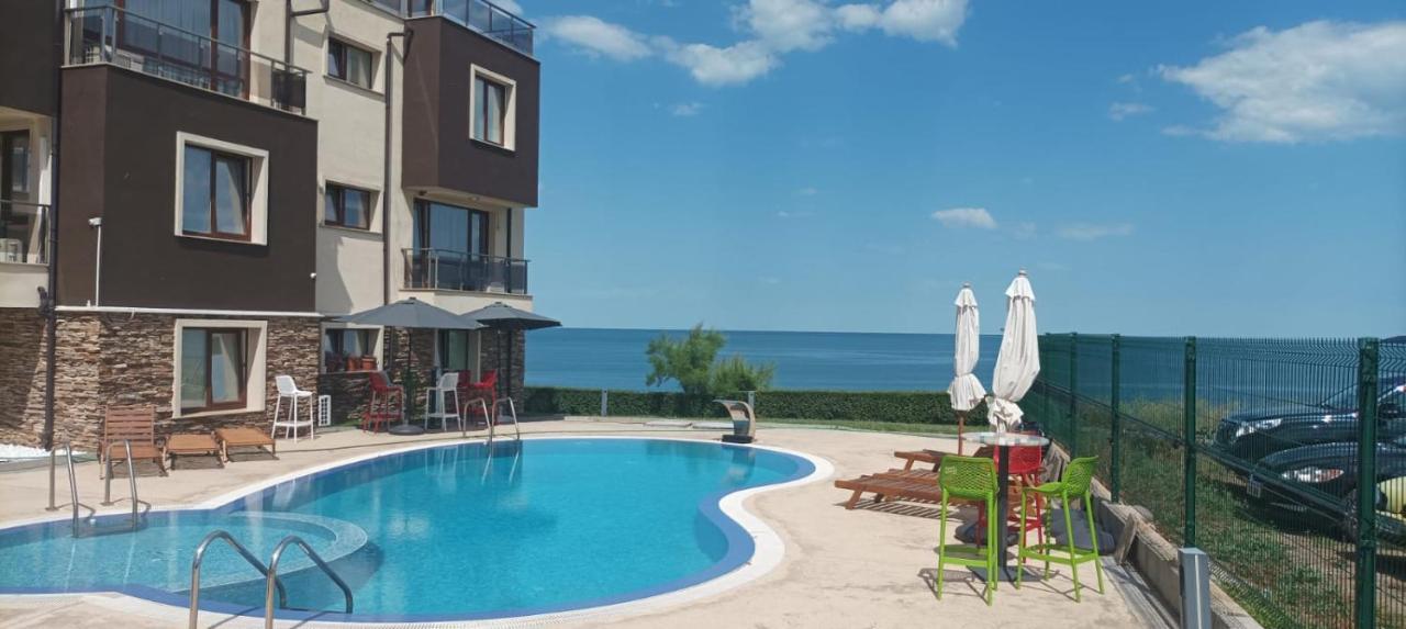 Apartamento Swan Bay Complex Chernomorets Exterior foto