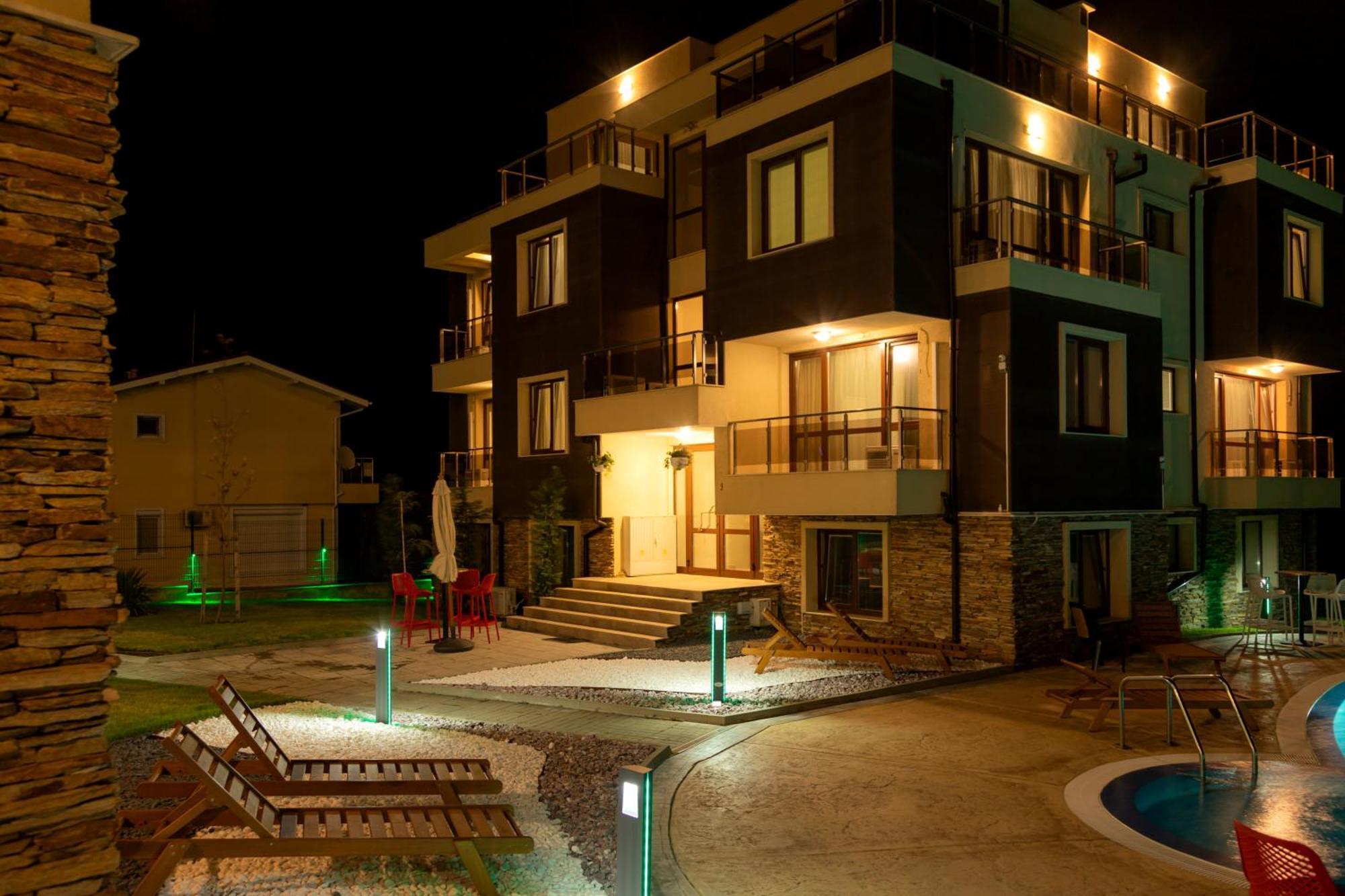 Apartamento Swan Bay Complex Chernomorets Exterior foto